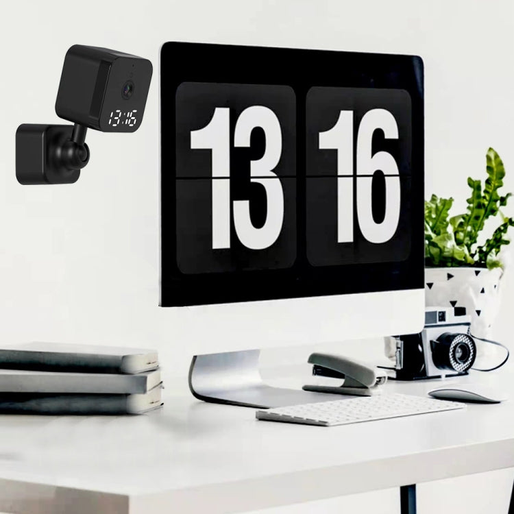 DP27 1080P Clock Plug Card WiFi Camera, Support Two-way Voice Intercom & Mobile Monitoring, US Plug, EU Plug DP27 1080P Clock Plug Card WiFi Camera, Support Two-way Voice Intercom & Mobile Monitoring, US Plug, EU Plug